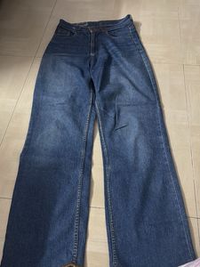 Straight Leg Denim Jeans
