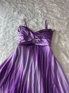 Purple Party Dress