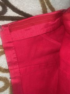 dark pink patchwork Blouse