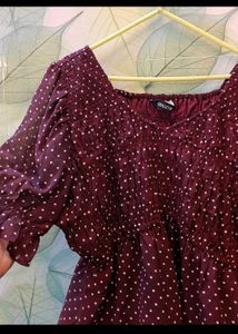 Polka Dot Blouse