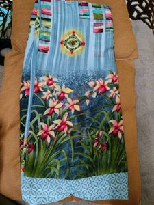 Floral Print Saree