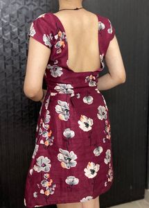 Backless Mini Dress