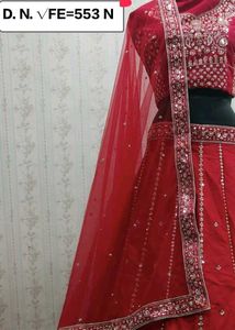 Red Bridal Lehenga Choli