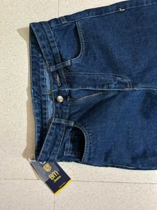 Baggy Navy Blue Jeans