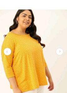 Oversized Round Colar Top For Women