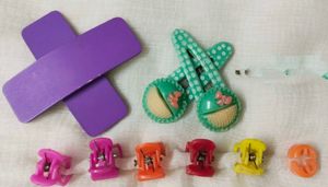 Colorful Fluffy Hair Clip &amp; Accessory Set