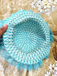Cute Blue Baby Hat
