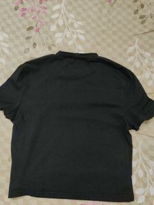 Black Fitted Top For Women