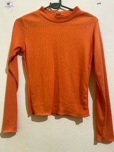 Orange Colour Top