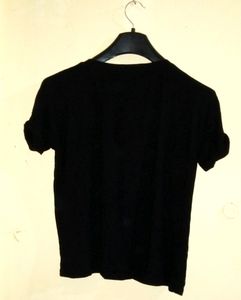 Black T Shirt (Addidas Printed )