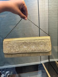 Gold Clutch Purse