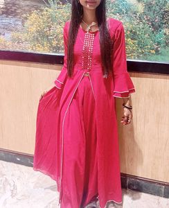 Elegant Red Kurta Set