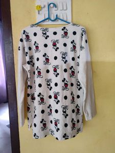 Mickey Mouse Pullover bust till 44 stretchy