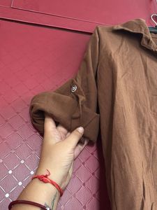 Brown Designer Cordset For L Or M Size Girls