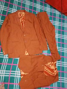 Coat Pant Three Piece