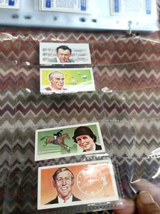 Vintage Famous People Cigrette Card