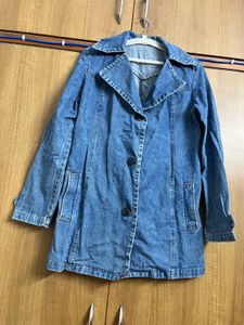 Denim Trench Coat