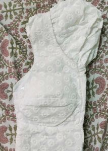 White Embroidered Blouse
