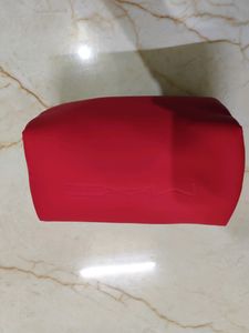 Mac Bride Hot Red Vanity Leather Bag..