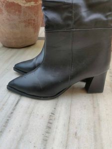 Black Knee High Boots