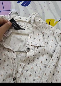 Printed Casual Shirt - XL