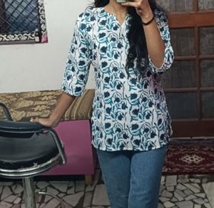 Floral Print Top