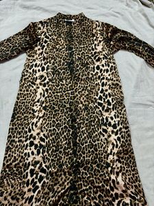Cheetah Print One Piece Dress