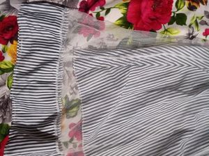 Black And White Stripe Dress 🖤🤍