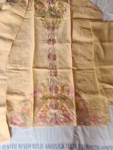 GOLD  Embroidered Pakistani Suit Set