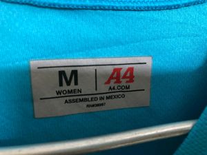 A4 Blue Long Sleeve T Shirt