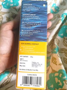 Sunscreen At Jst 250💛 Only
