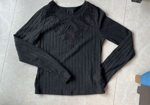 Black Lace Top