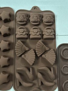 Silicon Chocolate Mould 5 Pc Set