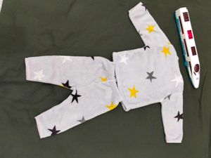 woolen Cute Star and checked Pajama Sets