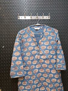 Floral Print Kurta