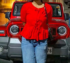 Trendy Red Top 🍒