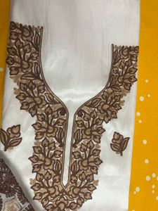 Unstitched Kashmiri Embroidered Salwar Kameez