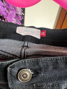 Pull&amp;Bear Black Denim Jeans