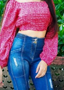 Denim Distressed Jeans