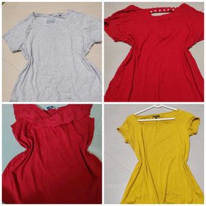 Combo Of 4 Tshirts