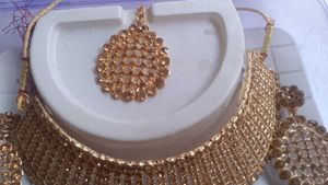 Elegant Gold-toned Jewelry Set