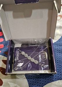 Rhodium Plated American Diamond Link Bracelet
