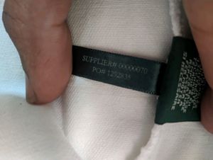 Authentic Ralph Lauren White Denim Jacket