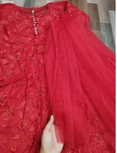 Red Updown Frock