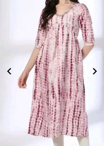 New Unused Xxl Avaasa Tie-Dye Print Kurta