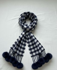 Checked Scarf