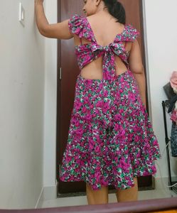 Backless Beach Dress fits S-L Size