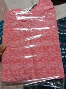 Sparkly Blue Embroidered Kurta