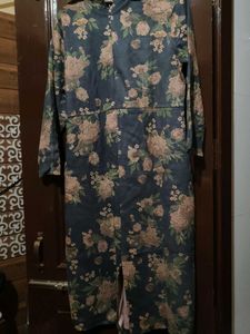 Floral winter wear Kurta Set