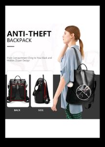 🎒Anti-Theft Chic Black Convertible Backpack